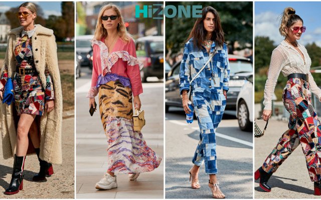 چهار-زن-لباس-تابستان-رنگی-خیابان
