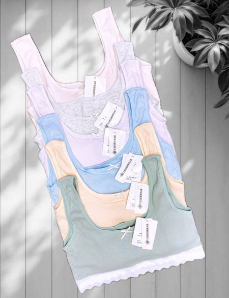 سوتین ورزشی اسپرت مدل رایکا (پک 12 عددی)