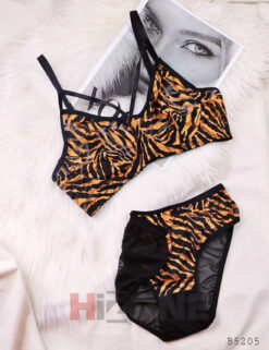 ست لباس زیر مدل طرلان (زبرا نارنجی)