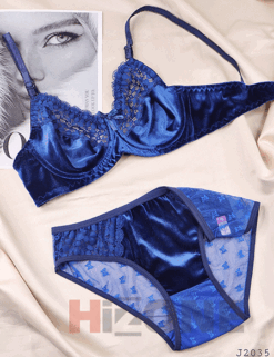 ست لباس زیر مدل خرم (سرمه ای)