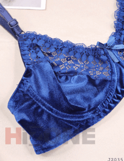 Alternative view of ست لباس زیر مدل خرم (سرمه ای)