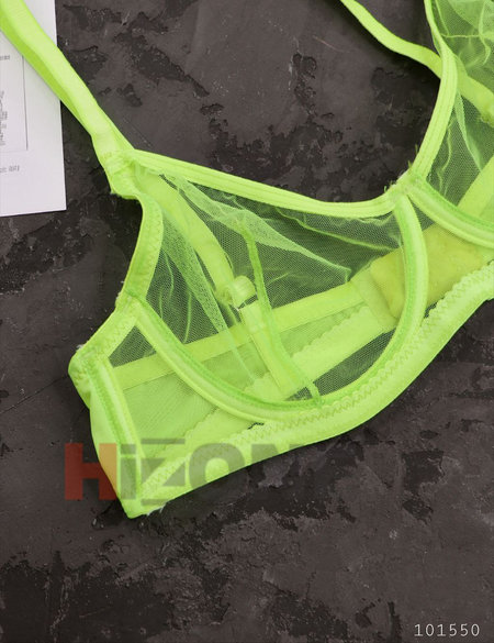 ست لباس زیر گیپوری مدل لیندا (فسفری) - Image 3