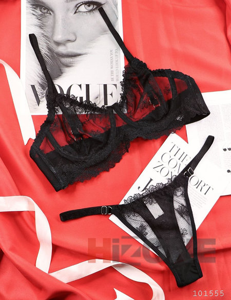 ست لباس زیر زنانه مدل گیسو کمند