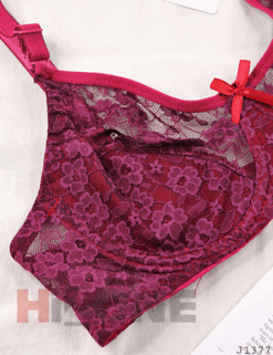 Alternative view of ست لباس زیر مدل آتوسا (زرشکی)