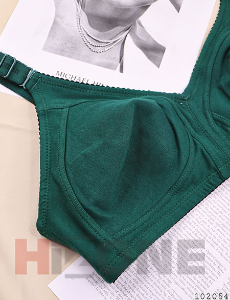 سوتین تک تمام نخ مدل گل پنبه (یشمی) - Image 3