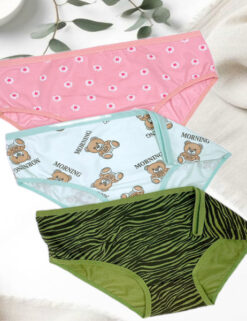 شورت نخی مدل سورپرایز (بسته سه عددی ) طرح 1