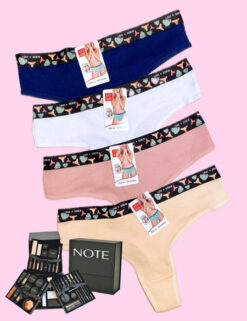 شورت نخی کبریتی مدل LOVE سایز 38-36 (پک 8 عددی )