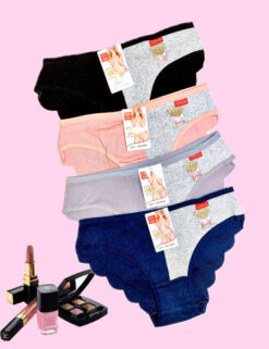 شورت نخی کبریتی مدل FRIES سایز 34-36 (پک 8 عددی )