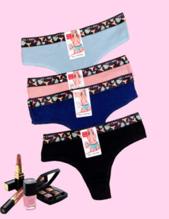 شورت نخی کبریتی مدل LOVE سایز 34-36 (پک 8 عددی )