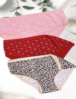 Alternative view of شورت نخی مدل سورپرایز (بسته سه عددی طرح تصادفی)