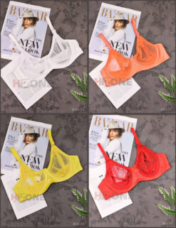 سوتین تک پرسی مدل آسو (پک 4 رنگ)