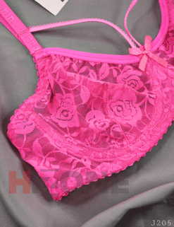 Alternative view of سوتین تک گیپوری مدل راموس (سرخابی)