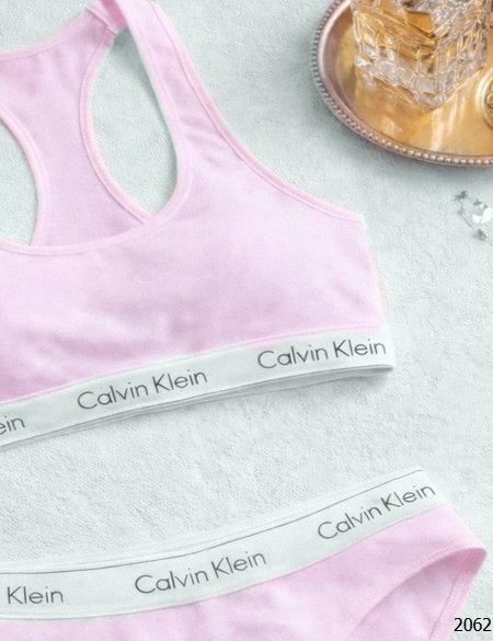 ست نیم تنه و شورت اسپرت کلوین کلین (یاسی) - Image 2