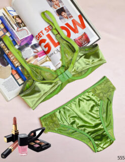 Alternative view of ست لباس زیر گیپوری مدل یامی (سبز)