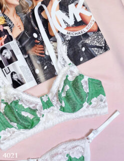 Alternative view of ست لباس زیر مدل لیدی گاگا (سبز)